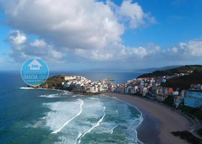 Ag Miramar X4 Vistas Playa Costa Da Morte * マルピカ