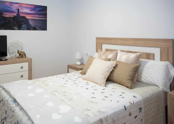 Ag Miramar X4 Vistas Playa Costa Da Morte マルピカ