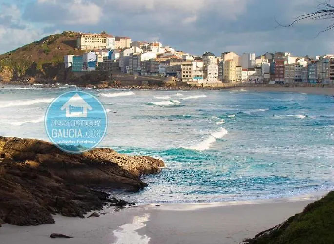 Ag Miramar X4 Vistas Playa Costa Da Morte アパート *